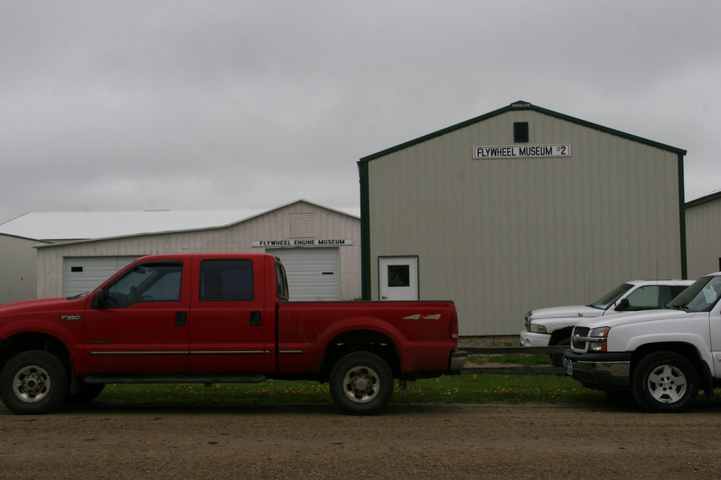 There are even, to my automotive machinist husband's amazement, two buildings devoted to flywheels.