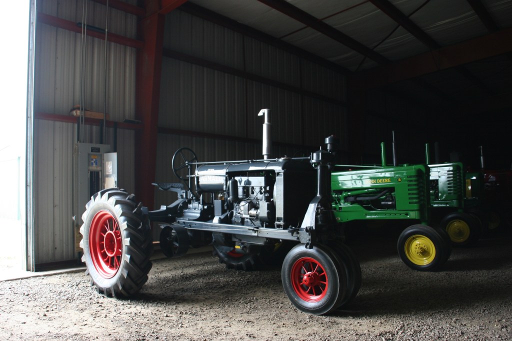 Monte Topp, who hails from Fertile to the east of Forest City, is a John Deere guy.