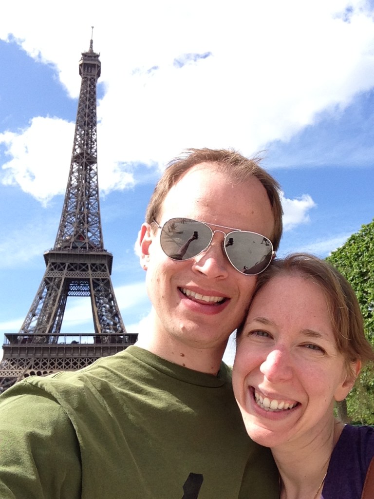 Marc and Amber eiffel tower