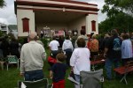 Memorial Day, crowd and&nbsp;bandshell