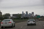 Minneapolis, Interstate 35 approaching&nbsp;downtown