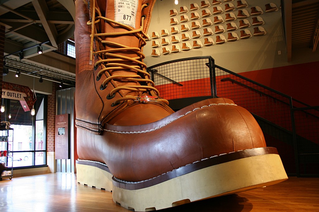 Step inside the Red Wing Shoe Store