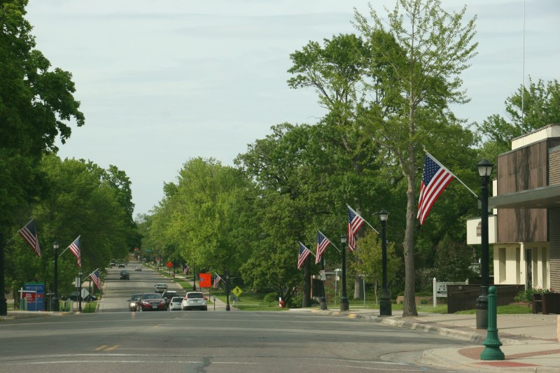 Beautiful greenery in Waseca.