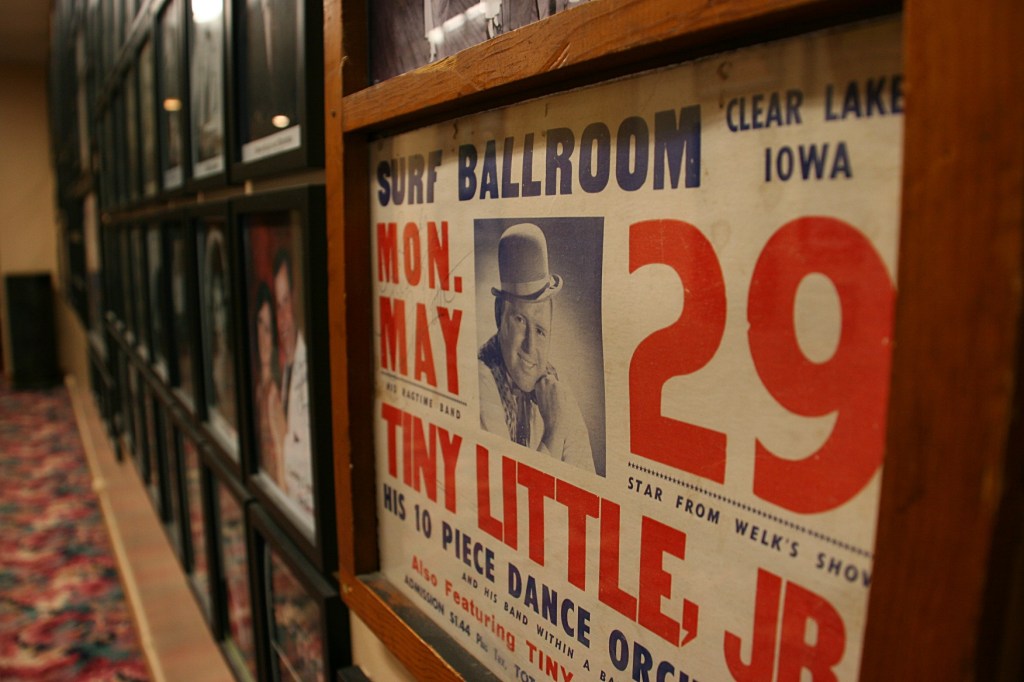 More historic memorabilia of Surf concerts.