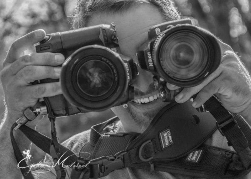 Photographer Dan Traun. Photo by Cynthia Traun. Visit Cyndie's photo blog at cyndietraun.com