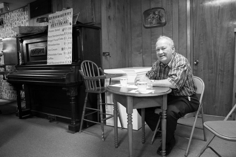 Portrait 29, George Derscheid, Moland Lutheran Strawberry Fest 2013