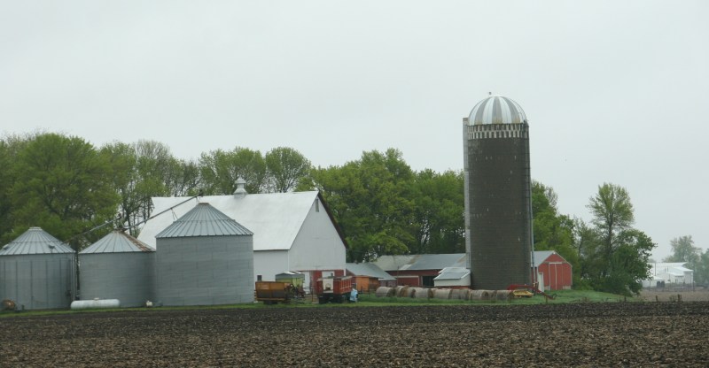 Along U.S. Highway 18 in the Ventura/Garner area.