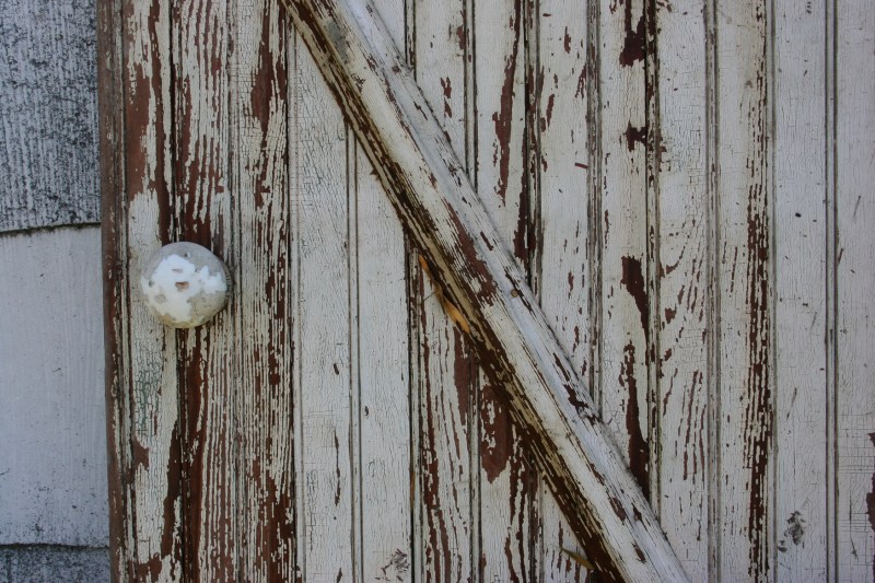 Lots of rustic and country, including this old door.