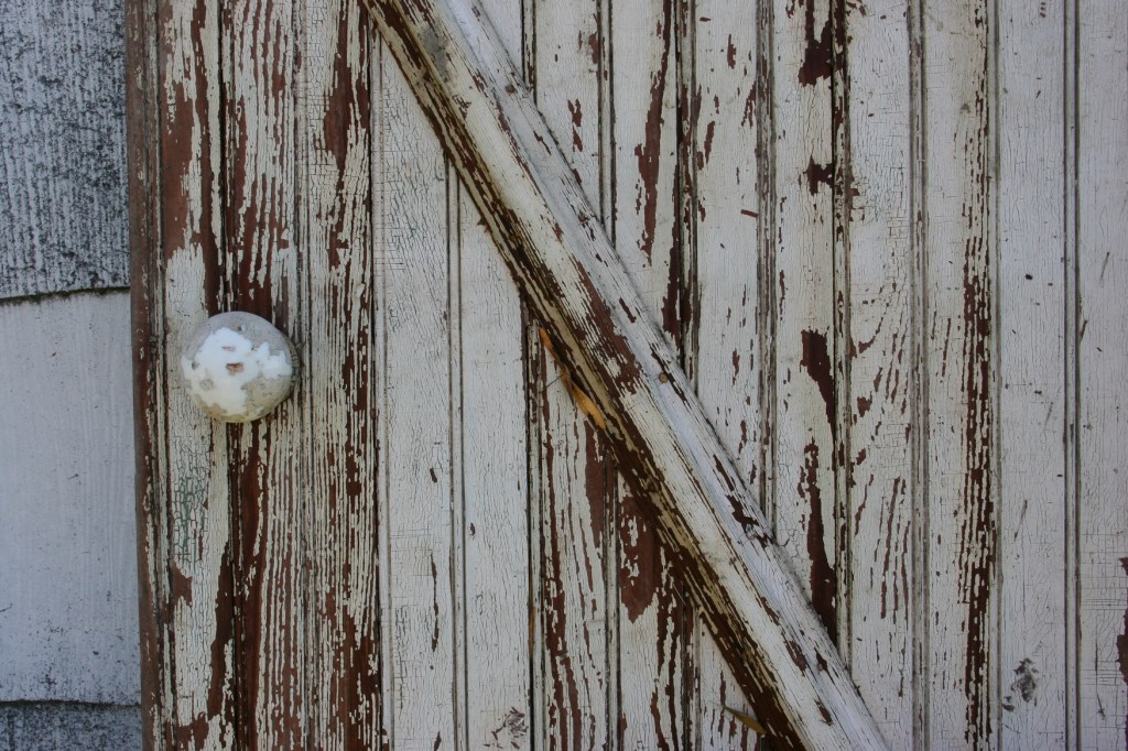 Lots of rustic and country, including this old door.