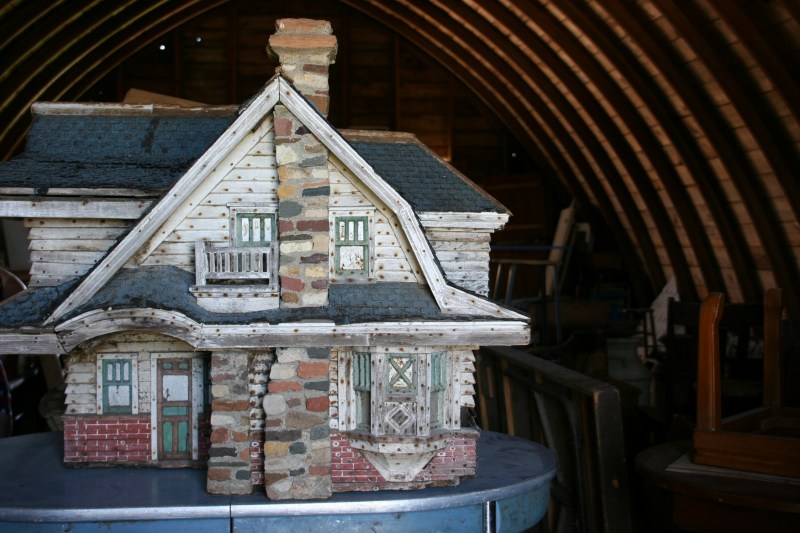 One of the many treasures packed into the hayloft.