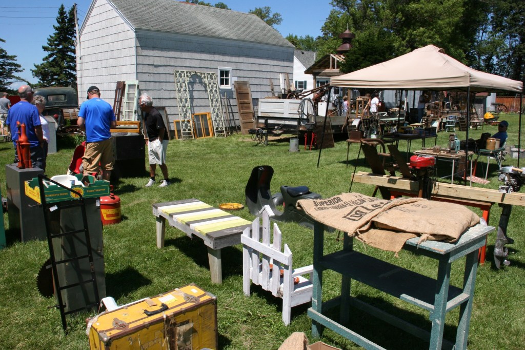 A snippet of the merchandise for sale.