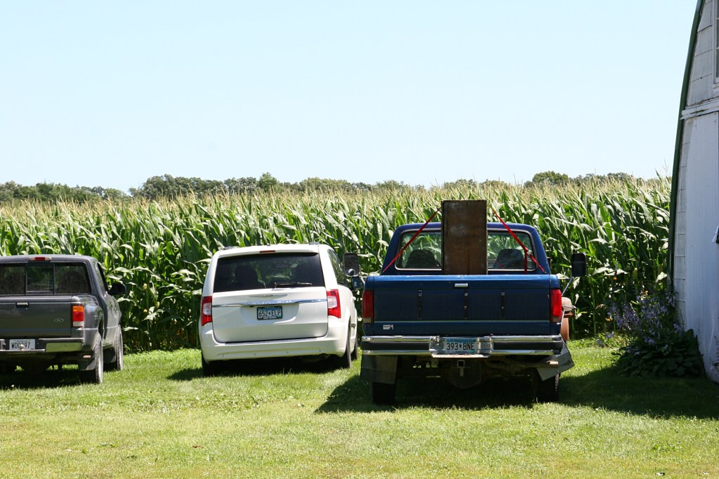 You're in the heart of farm country in Steele County, Minnesota.
