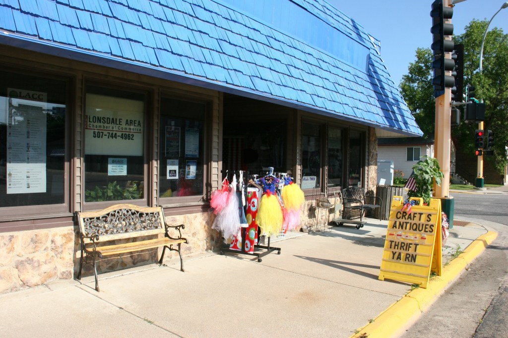 Audre's Attic, 102 Main Street, Suite 6, in Lonsdale is in a mishmash of rooms in a building next to the Lonsdale Chamber of Commerce.
