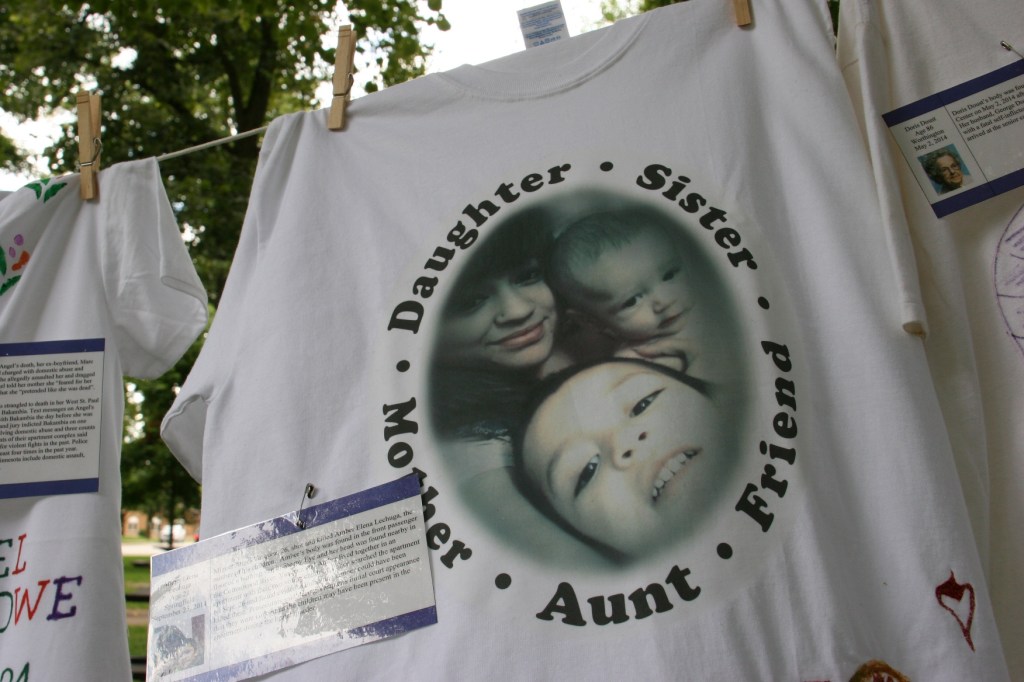 Clothesline Project, daughter, sister