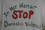 Clothesline Project, in her honor