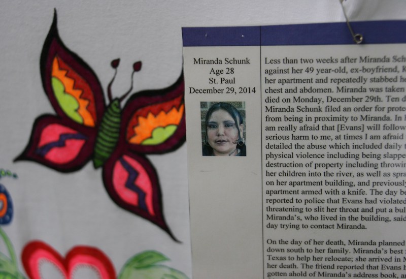 Clothesline Project, Miranda Schunk