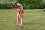Family, croquet