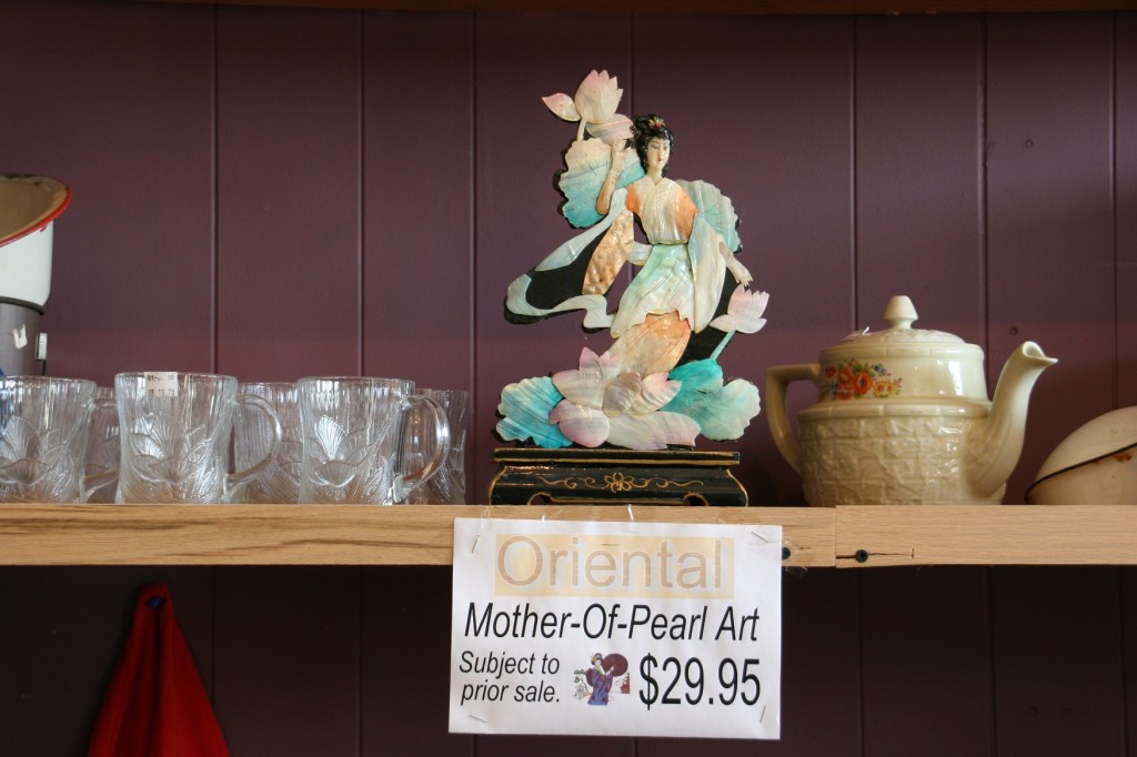 Jim's Antiques, Mother of Pearl merchandise