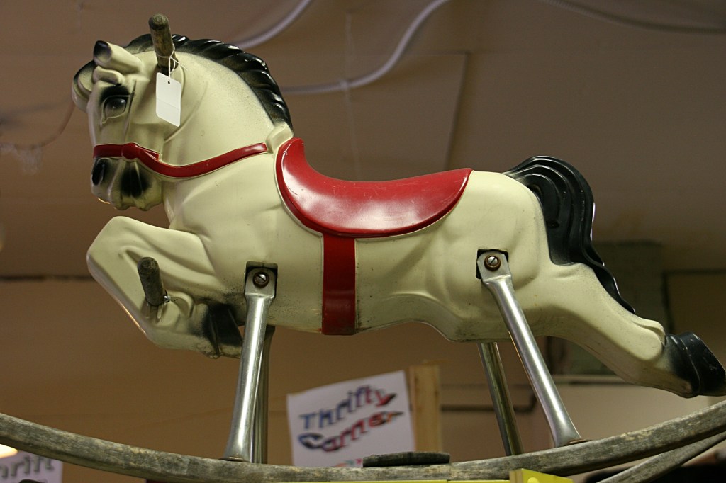 Jim's Antiques, rocking horse