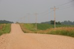 Rural, gravel road