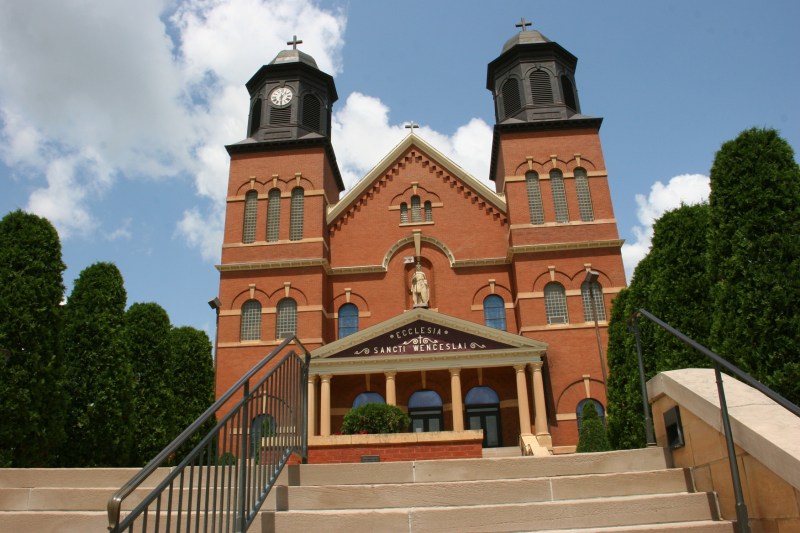 The Church of St. Wenceslaus, New Prague, Minnesota.