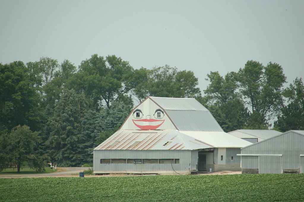 This barn along U.S. Highway 14 west of Sleepy Eye always catches my eye.