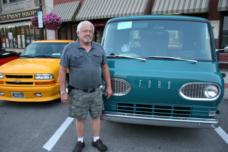 Our friend Larry with his restored