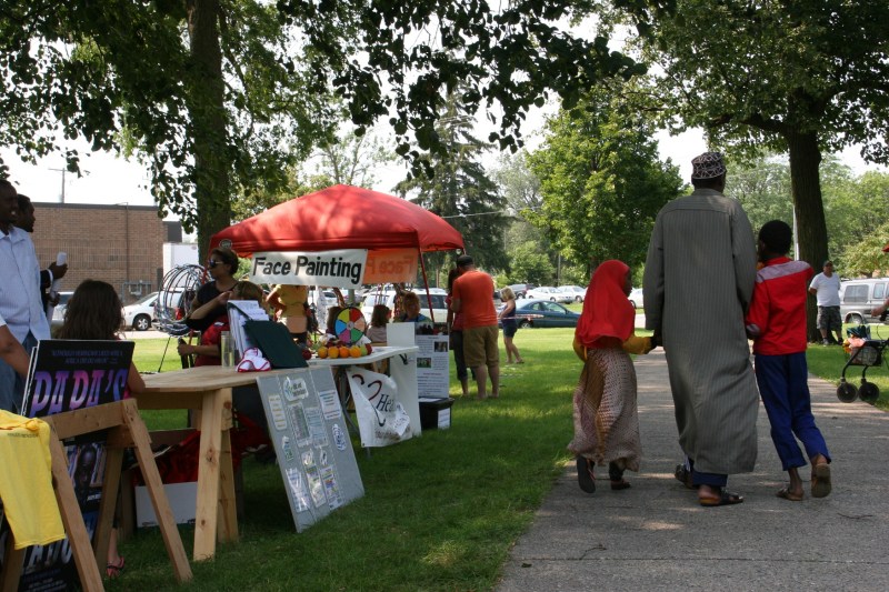 The festival was truly a family event for all cultures.