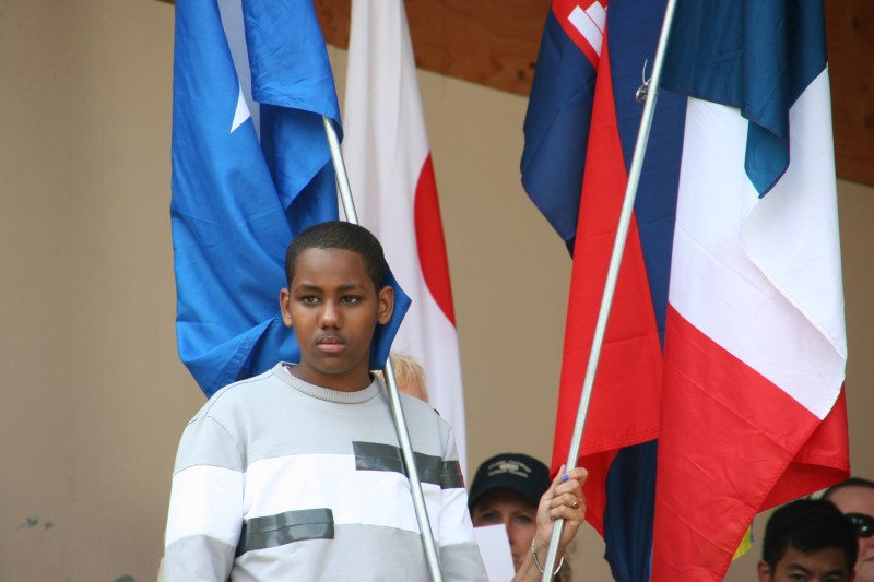 This teen represented Somalia.