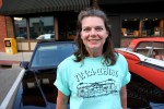 Janet Timmers in a Tilt-A-Whirl&nbsp;t-shirt