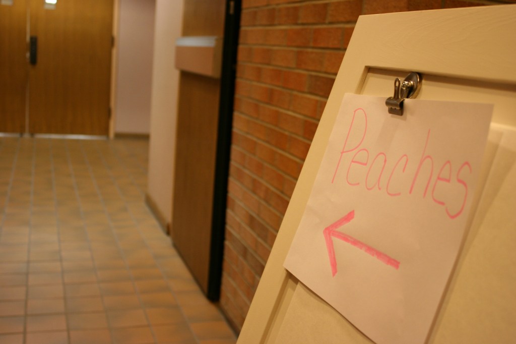 Simple directions once inside.