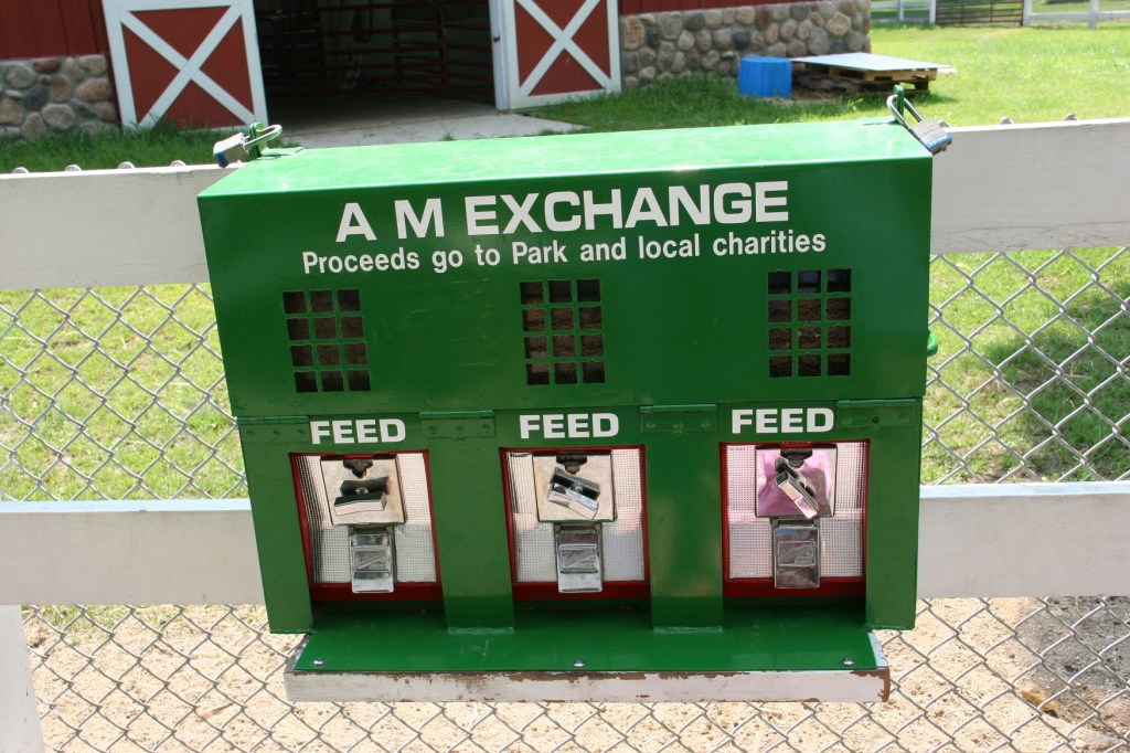 Bring coins so kids can feed the animals.