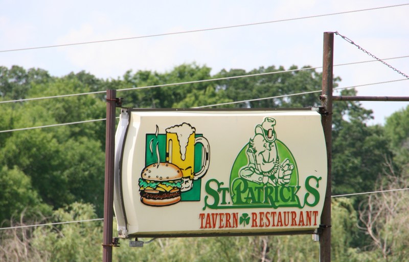 The bar recently changed ownership and became St. Patrick's Tavern.