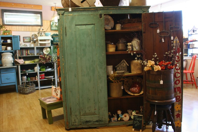 This beautiful cupboard was acquired from a local and had been in the family for generations. It's not for sale.