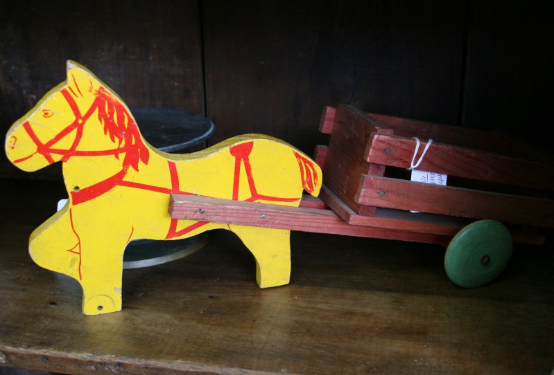 This was not with all of the other horse stuff, but would certainly have fit there.