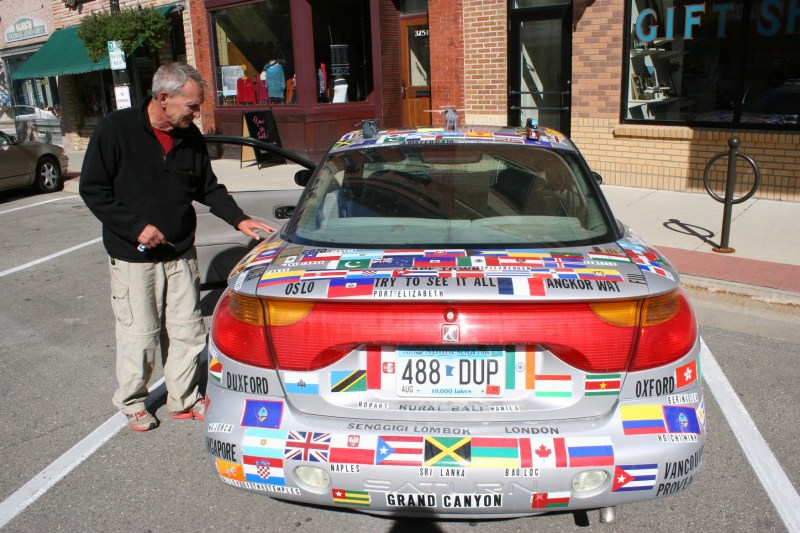 Art car, Michael in photo