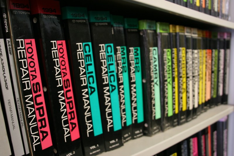 I see art in these colorful manuals.