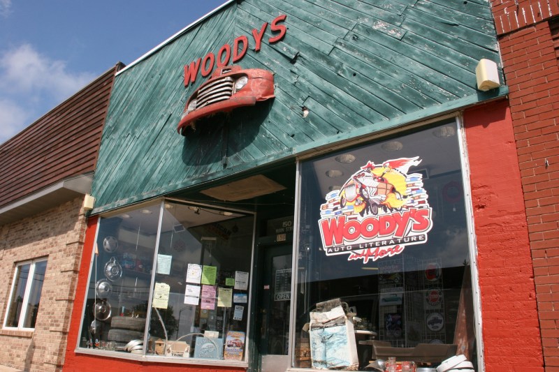 Woody's Auto Literature and More in West Concord, Minnesota.