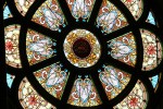 Basilica of St. Stan’s, round stained&nbsp;glass