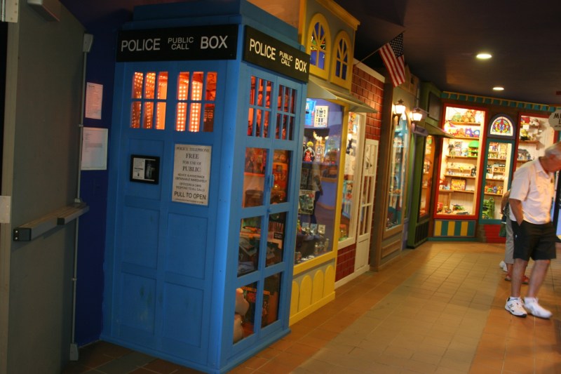 A connecting hallway serves as Memory Lane.