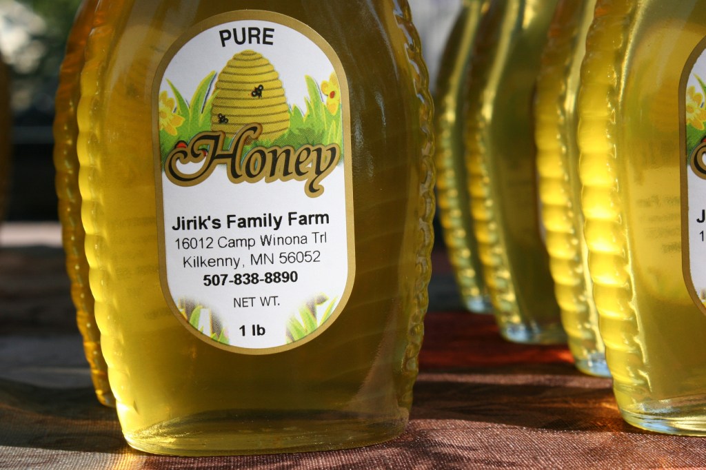 And then purchase a jar of beautiful honey.