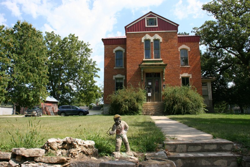 Unfortunately, the antique shop was closed.