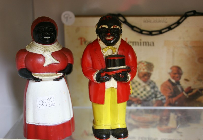 Aunt Jemima and Uncle Mose collectibles.