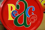 Vintage Treasures, peace&nbsp;tray