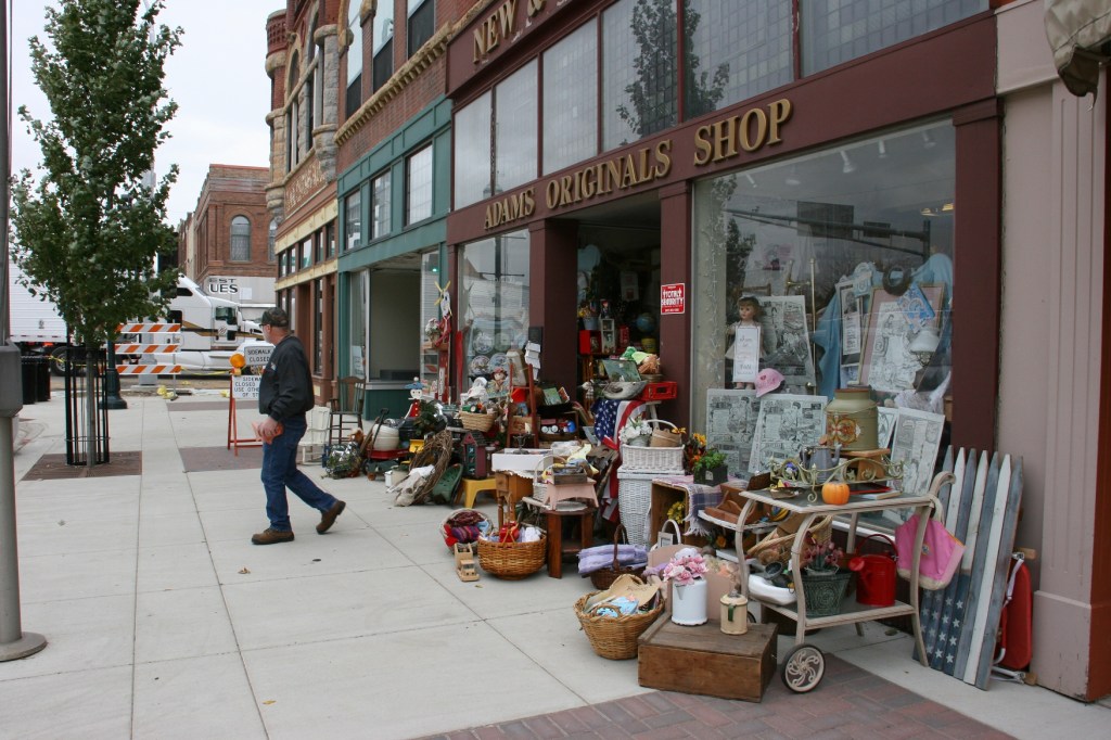 Adams Originals Shop, 238 S. Broadway Avenue, Albert Lea, Minnesota.