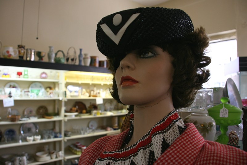 Mannequins always make merchandise seem more usable and personal.