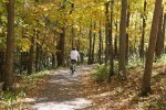 Autumn in Faribault, 225 biking in River Bend Nature&nbsp;Center