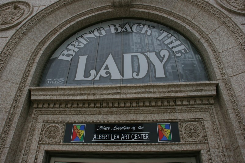 Plans are to house the Art Center in the historic bank.