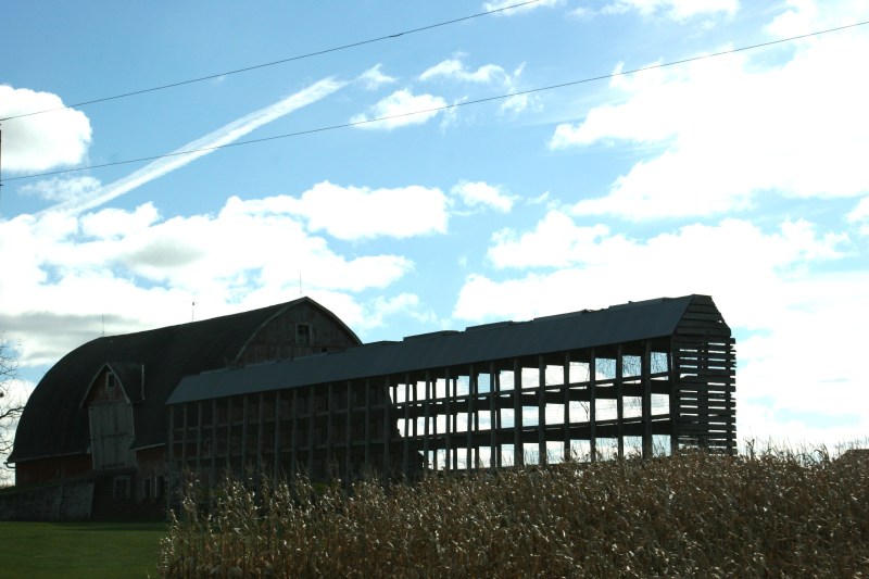 Aged farmsteads dot this region.