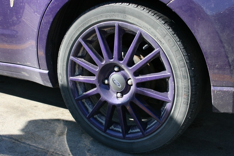 MN Vikings fan, 73 wheel of Vikings car